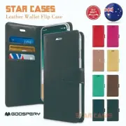 iPhone 16e 15 14 13 12 11 Plus Pro Max Shockproof Leather Flip Wallet Card Case