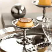 200ml Dessert Bowl Silver Fruit Snack Goblet New Candy Cup