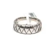 New DAVID YURMAN Men's 8mm Cairo Wrap Band Ring In Sterling Silver SIze 11