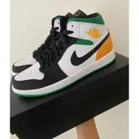 在飛比找蝦皮購物優惠-Air Jordan 1 Mid SE 百綠橙 852542