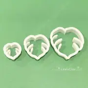 Monstera Leaf Polymer Clay Cutter Set (style 1)