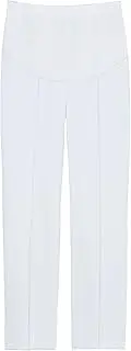 KIRAKU(キラク) Tombow KIRAKU Maternity Pants CM550 M White