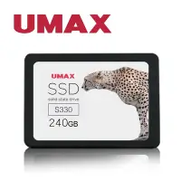 在飛比找Yahoo奇摩購物中心優惠-UMAX S330 240GB 2.5吋 SATAⅢ固態硬碟