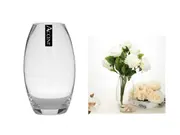 bulk 6 Round Belly Glass Vase Flower 16x31cm