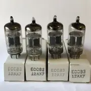 gold pin 12ax7 ecc83 NEC quad NOS NIB valve tube pre 4 x units Japan MIJ vintage