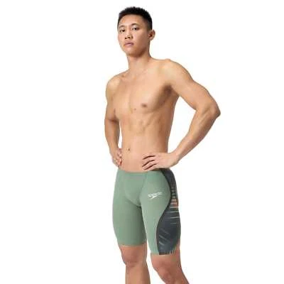 Speedo Fastskin LZR Pure Intent 2.0 Men's Jammers - Country Green/Nectarine/Irid