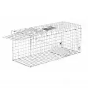 Animal Trap Cage Folding Humane Live Catch Possum Fox Rat Rabbit Bird