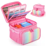 Hard Eva Case For Yoto Player 3Rd Gen Storage Carrying Bag Up To 30 Cards Organizer Shockproof Protective Case For Yoto Player