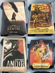 Star Wars Celebration 2022-KENOBI/ANDOR/HIGH REPUBLIC/BAD BATCH+Exclusive Poster