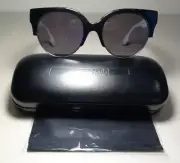 McQ by Alexander McQueen MQ0048SA Black White Grey New Men's Sunglasses