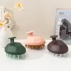 Scalp Massager Shampoo Brush, Wet & Dry Manual Scalp Care Head Scrubber H*cg