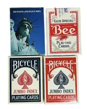 Vintage Playing Cards Benson & Hedges 100s ~ Excalibur Casino Las Vegas
