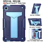 Heavy Duty Armor Stand Case Cover For Samsung Galaxy Tab A7 Lite 8.7" T220 T225