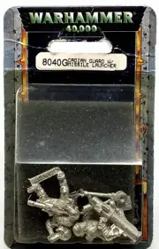 WARHAMMER 40K Blister: 8040G - Cadian Guard w/Missile Launcher (Green Logo) GW