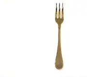 Mepra AZB1098CA1111 Caccia Bronzo Serving Fork, [Pack of 24], 25.1 cm, Bronze Finish, Dishwasher Safe Tableware