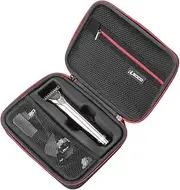 Hard Case for Wahl Lithium Ion Stainless Steel Groomer #9818 / WAHL Stainless steel beard trimmer made in Europe by RLSOCO (Case Only)