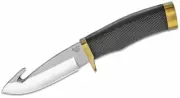 Buck 691BK Zipper Hunting Knife Fixed 4-1/4" Blade with Gut Hook, Rubber Hand...