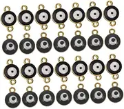 [COHEALI] Evil Eye Bracelet Necklace Charms 40pcs Alloy Pendant Charms for Jewelry Making Diy Projects