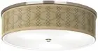 Colette Giclee Nickel 20 1/4" Wide Ceiling Light