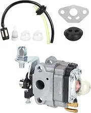 Carburetor Kit Compatible with Ryobi RY34441 RY34442 RY34421 RY34422 RY34425 309370002, High Quality Aluminum Material, Easy to Install, Replacement Accessory for Lawn Mower
