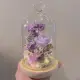 【Flower Plus】 丁香紫 | 永生乾燥花玻璃罩 (8.5折)