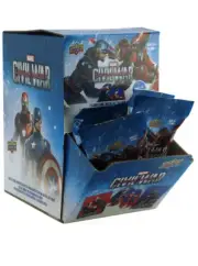 2016 Upper Deck Captain America Civil War Trading Cards 24 Packs Counter Display