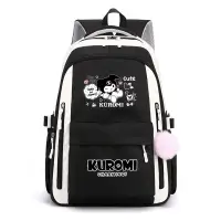 在飛比找蝦皮購物優惠-Fortune Kuromi 學校背包女孩背包最新學校背包