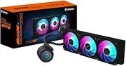 GIGABYTE AORUS WATERFORCE II 360 AIO Liquid CPU Cooler- 3x120mm ARGB Fans, Slide-in Interlocking Mechanism, Daisy-Chain, Intel LGA 1851 and AMD AM5 Compatible