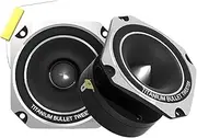2 Pcs 3 Inch Car Speakers Titanium Tweeter Max. Power 800W Full Range Frequency Automotive Speakers Car Stereo