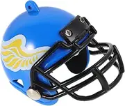 Kisangel Mini Helmet Accessory Realistic Mini Football Helmet Model Ideal for Collectors for Fans Portable and Detailed Miniature Sports Keychain
