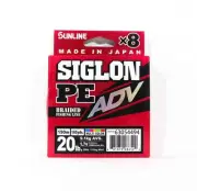 Sunline P.E Line X8 Siglon Advance 150M P.E 1.7 20LB Multi (6520)