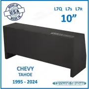 Chevy Tahoe 1995 - 2024 10" Dual Sub Box Subwoofer Enclosure Solo Baric