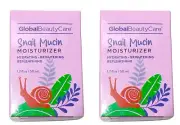 Global Beauty Care Snail Mucin Serum & Moisturizer. Hydrating 1,7oz (Set of 2)