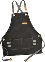 Yajuyi Stylish Kids Apron for Cooking and Baking - Waterproof and Durable