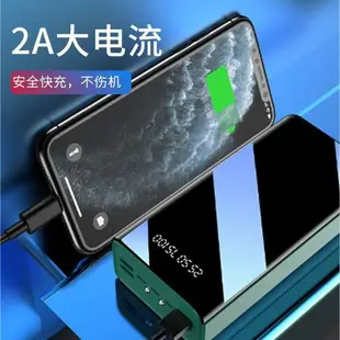 自帶線行動電源 60000mAh 電源 數顯 大容量 行動電源 移動電源 行動電源 行動充 充電寶 隨身充 旅行充【SF