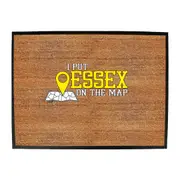 Put On The Map Essex - Funny Novelty Doormat Man Cave Floor mat