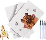 3D Canvas Paper, Painting Paper Kit, Foam Texture Crafts, Paint Accessories, Fun Art Projects for Kids Creative Activity, Birthdays, Greeting Cards, Travel