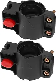 2pcs Bike Frame Wire Cable Lock Holder Secure Mounting Rack for Bicycles Mountain Bikes and Motorcycles Lightweight and Portable Bicycle Accessory