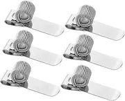 FIXOSHEE Versatile Metal Pen Clip Holder for Notebook Planner Accessories School Office