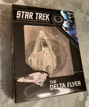 Eaglemoss Star Trek Voyager Delta Flyer Shuttle - Regular Size - INCL. MAGAZINE