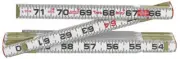 LUFKIN 966N WOODEN RED END TWO WAY READ 5/8"X6' FOLDING RULE BRAND NEW FAST SHIP