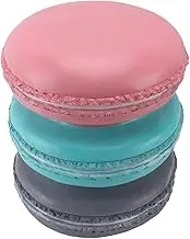 Cute Food Shoe Stool Fun Foot Rest Living Room Bedroom Macaron Biscuits Shaped