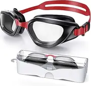 Vegemono Swim Goggles, Swimming Goggles Adults, Anti-Fog Goggles, UV Protection Polarized Pool Goggles for Youth Men Women