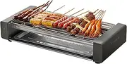Bear Electric Grill, 2000W Indoor Smokeless Grills for Kitchen with Grill Net, Knob Temperature Control, Detachable and Washable, Dishwasher Safe