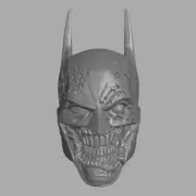 Batman Joker Gas custom head for 4" 6" 7" 12" McFarlane DC figures
