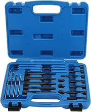 22Pcs Glow Plug Removal Tool Set: Metal Remover Kit for M10 & M8 Terminals, Includes Thread Cutters & Extraction Bolts