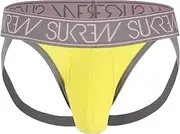 Sukrew Frost Jockstrap Yellow - SIZE XL