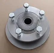 Front Brake Hub Drum AM142950 with 5pcs Bolts VG12353 Replacement for John Deere Gator 4X2 4X4 HPX Gator 4X4 Trail HPX HPX615E HPX815E XUV 620i 850D UTV