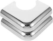 EXHUMKY 2pcs Pool Table Corner Bumpers Protective Corner Guards for Billiard Tables Prevents Damage and Wear for Home and Entertainment Venues