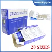 Dental Sterile Carbon Steel Surgical Scalpel Blades Carbon Steel Sterile Blade